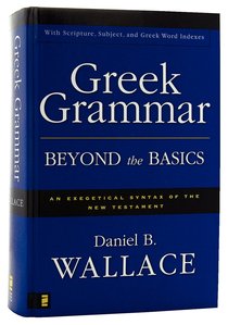 Greek Grammar Beyond The Basics Download