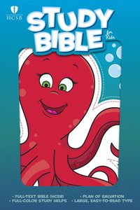 HCSB Study Bible For Kids Octopus HCSB Study Bible For Kids Octopus