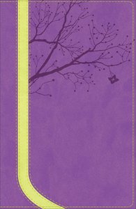 NKJV God Girl Bible Pretty Purple/Green Tree Design Duravella (Red Letter Edition) NKJV God Girl Bible Pretty Purple/Green Tree Design Duravella (Red Letter Edition)