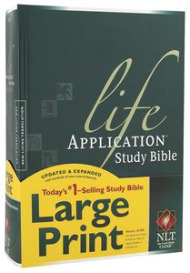 NLT Life Application Study Bible Large Print (Red Letter Edition) NLT Life Application Study Bible Large Print (Red Letter Edition)