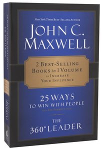 Maxwell 2-In-1:25 Ways to Win With People + 360 Degree Leader Maxwell 2-In-1:25 Ways to Win With People + 360 Degree Leader