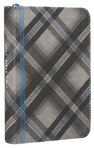 NLT Zips Bible Canvas With Blue Zipper (Black Letter Edition) NLT Zips Bible Canvas With Blue Zipper (Black Letter Edition)