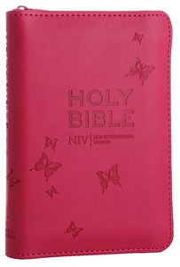 NIV Tiny Pink Soft-Tone Bible With Zip NIV Tiny Pink Soft-Tone Bible With Zip