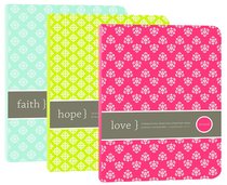 Impulse Journals Set of 3: Faith, Hope, Love Impulse Journals Set of 3: Faith, Hope, Love