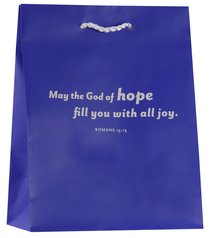 Value Gift Bag Medium: Blue (Romans 15:13) Value Gift Bag Medium: Blue (Romans 15:13)
