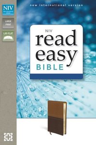 NIV Readeasy Bible Brown Italian Duo-Tone Large Print (Red Letter Edition) NIV Readeasy Bible Brown Italian Duo-Tone Large Print (Red Letter Edition)