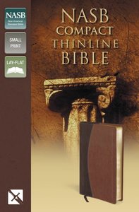 NASB Compact Thinline Bible Mahogany/Chocolate Duo-Tone (Red Letter Edition) NASB Compact Thinline Bible Mahogany/Chocolate Duo-Tone (Red Letter Edition)