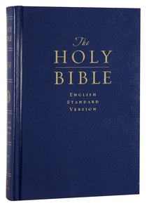 ESV Pew & Worship Large Print Bible Navy Blue (Black Letter Edition) ESV Pew & Worship Large Print Bible Navy Blue (Black Letter Edition)
