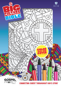 HCSB Big Picture Interactive Bible, Color-Your-Own, Cross HCSB Big Picture Interactive Bible, Color-Your-Own, Cross