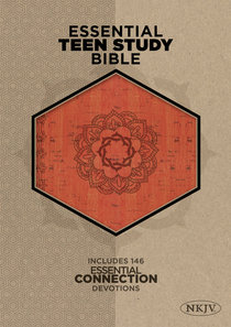 NKJV Essential Teen Study Bible Orange Cork Leathertouch NKJV Essential Teen Study Bible Orange Cork Leathertouch
