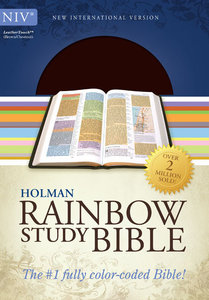 NIV Rainbow Study Bible Brown/Chestnut Leathertouch NIV Rainbow Study Bible Brown/Chestnut Leathertouch