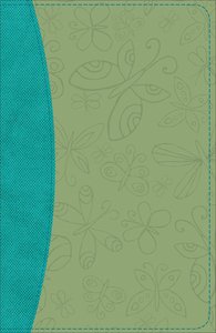 KJV Study Bible For Girls Willow/Turquoise Butterfly Design Duravella (Red Letter Edition) KJV Study Bible For Girls Willow/Turquoise Butterfly Design Duravella (Red Letter Edition)