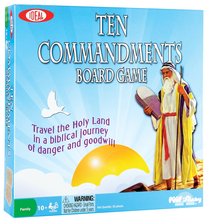 Board Game: Ten Commandments Bible Game (2-6 Players, Ages 10+) Board Game: Ten Commandments Bible Game (2-6 Players, Ages 10+)
