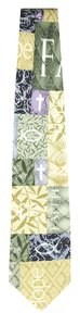 Silk Tie: Faith, Hope, Love 2 (Blue) Silk Tie: Faith, Hope, Love 2 (Blue)
