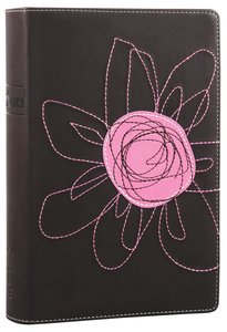 NIV True Images Bible Teen Girls Pink Flower Duo-Tone NIV True Images Bible Teen Girls Pink Flower Duo-Tone