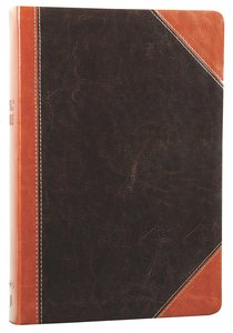 NKJV Giant Print Center-Column Reference Rich Espresso/Rich Auburn (Red Letter Edition) NKJV Giant Print Center-Column Reference Rich Espresso/Rich Auburn (Red Letter Edition)