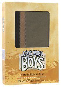Gods Word For Boys Hunter Green/Khaki Duravella Gods Word For Boys Hunter Green/Khaki Duravella