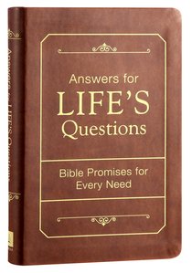 Answers For Lifes Questions Answers For Lifes Questions