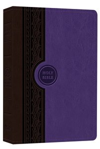 MEV Thinline Two-Tone Reference Bible Violet/Brown MEV Thinline Two-Tone Reference Bible Violet/Brown