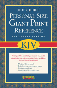 KJV Personal Size Giant Print Reference Black (Red Letter Edition) KJV Personal Size Giant Print Reference Black (Red Letter Edition)