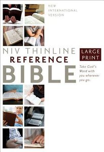 NIV Thinline Reference Large Print Hardcover (Red Letter Edition) NIV Thinline Reference Large Print Hardcover (Red Letter Edition)