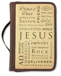 Bible Cover Inspiration Names of Jesus Large Bible Cover Inspiration Names of Jesus Large