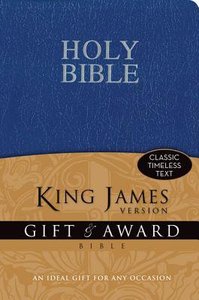 KJV Gift and Award Blue KJV Gift and Award Blue