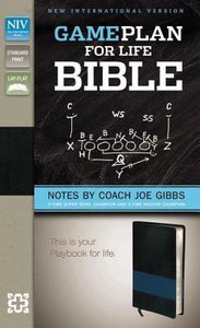 NIV Game Plan For Life Bible Black/Blue (Black Letter Edition) NIV Game Plan For Life Bible Black/Blue (Black Letter Edition)