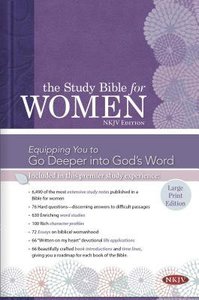 NKJV Large Print Study Bible For Women NKJV Large Print Study Bible For Women