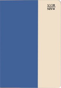 Nvi/Niv Bilingual Bible/Parallel Duo-Tone Tan/Blue Nvi/Niv Bilingual Bible/Parallel Duo-Tone Tan/Blue