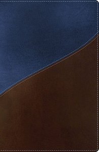 NKJV Giant Print Center-Column Reference Bible Blue/Brown (Red Letter Edition) NKJV Giant Print Center-Column Reference Bible Blue/Brown (Red Letter Edition)