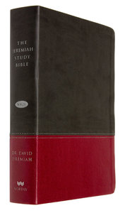 NKJV Jeremiah Study Bible Charcoal/Burgundy Leatherluxe NKJV Jeremiah Study Bible Charcoal/Burgundy Leatherluxe