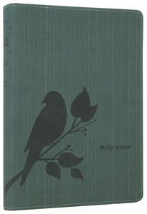 NLT Slimline Reference Bible Birdsong Teal (Red Letter Edition) NLT Slimline Reference Bible Birdsong Teal (Red Letter Edition)