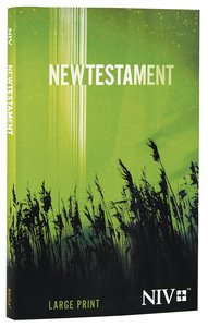 NIV Outreach Larger Print New Testament Green NIV Outreach Larger Print New Testament Green