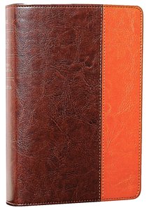 NLT Compact Large Print Bible Brown Tan (Red Letter Edition) NLT Compact Large Print Bible Brown Tan (Red Letter Edition)