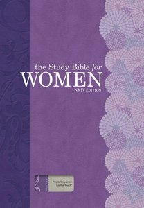 NKJV Study Bible For Women Purple/Gray Linen NKJV Study Bible For Women Purple/Gray Linen