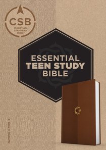 CSB Essential Teen Study Bible Walnut CSB Essential Teen Study Bible Walnut