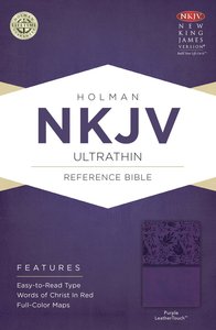 NKJV Ultrathin Reference Indexed Bible Purple NKJV Ultrathin Reference Indexed Bible Purple