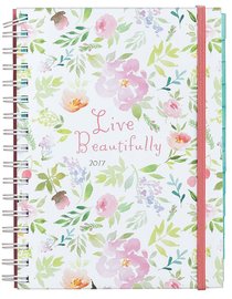 2017 Monthly/Weekly Planner: Live Beautifully (Floral Print) (Sadie Robertson Gift Products Series) 2017 Monthly/Weekly Planner: Live Beautifully (Floral Print) (Sadie Robertson Gift Products Series)