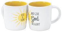 Rise & Shine Mug: Rise & Shine and Give God the Glory (One Mug) Rise & Shine Mug: Rise & Shine and Give God the Glory (One Mug)