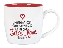 Ceramic Mug: God Loves You & So Do I (Red Interior) Ceramic Mug: God Loves You & So Do I (Red Interior)