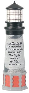 Lighthouse Moment of Faith Sculpture: I Am the Light (John 8:12) Lighthouse Moment of Faith Sculpture: I Am the Light (John 8:12)