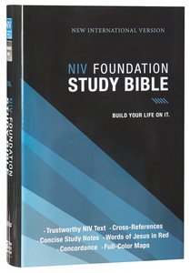 NIV Foundation Study Bible (Red Letter Edition) NIV Foundation Study Bible (Red Letter Edition)