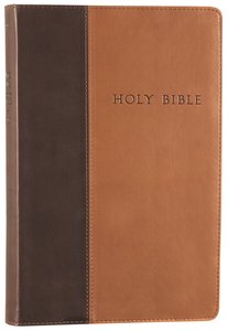 NLT Premium Value Large Print Slimline Bible Brown/Tan (Black Letter Edition) NLT Premium Value Large Print Slimline Bible Brown/Tan (Black Letter Edition)