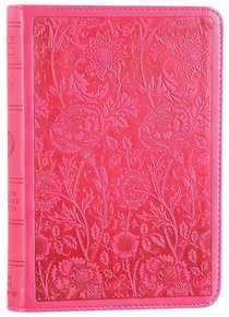 ESV Large Print Compact Bible Trutone Berry Floral Design Red Letter Edition ESV Large Print Compact Bible Trutone Berry Floral Design Red Letter Edition
