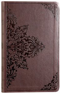 ESV Premium Gift Bible Chestnut Filigree Design ESV Premium Gift Bible Chestnut Filigree Design