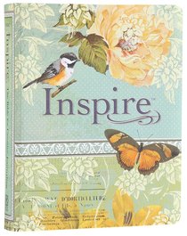 NLT Inspire Creative Journaling Bible Blue/Cream (Black Letter Edition) NLT Inspire Creative Journaling Bible Blue/Cream (Black Letter Edition)