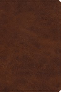 ESV Verse-By-Verse Reference Bible Trutone Deep Brown (Black Letter Edition) ESV Verse-By-Verse Reference Bible Trutone Deep Brown (Black Letter Edition)