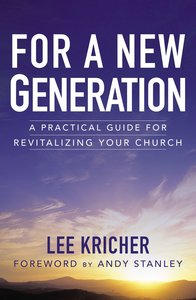 For a New Generation For a New Generation
