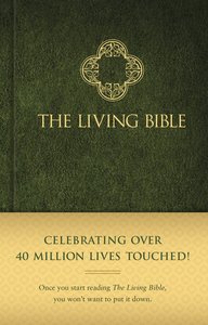 Lbp Living Bible Paraphrase Green (Original Living Bible) Lbp Living Bible Paraphrase Green (Original Living Bible)